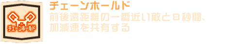 チェーンホールド
